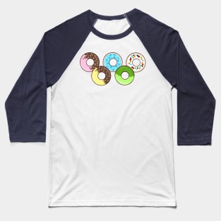 Donut olympic rings Baseball T-Shirt